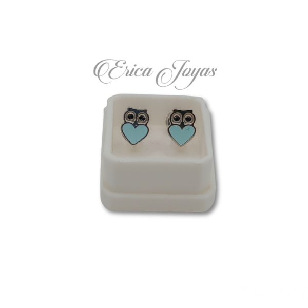 Producto - Abridores Buho esmaltado celeste (ABRI0006)