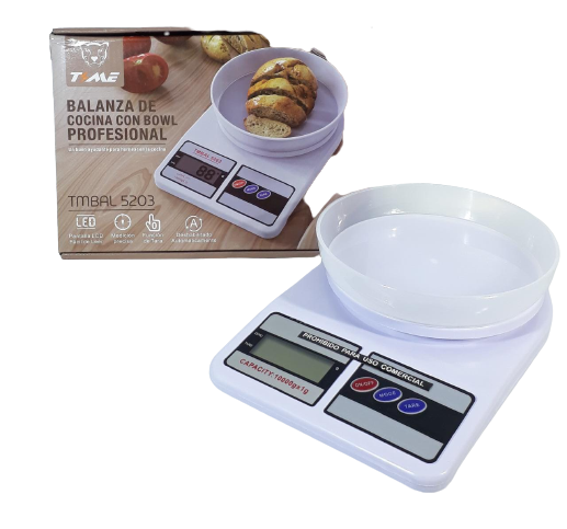 Producto - Balanza cocina digital con bowl