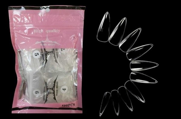 Producto - TIPS SOFT GEL PARIS NIGHT x500 ALMENDRA