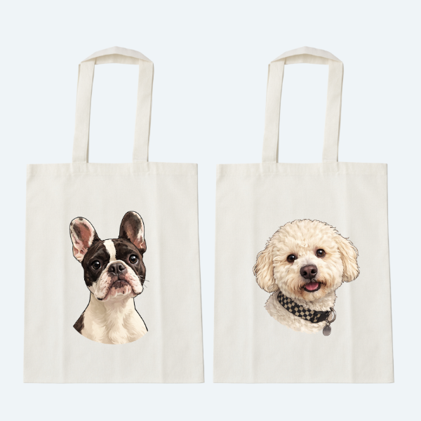 Producto - Tote Bag  ilustración Mascota