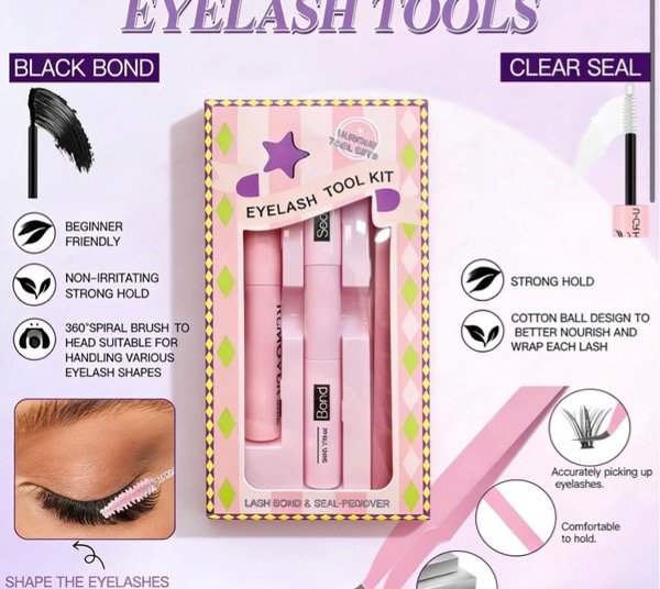 Producto - Kit pegamento sellador de pestañas