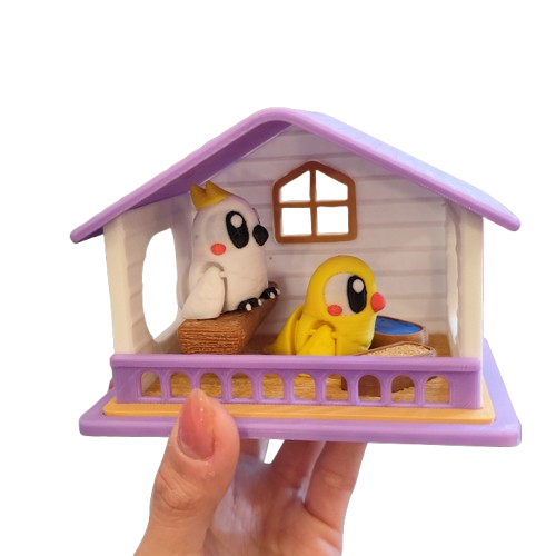 Producto - PLAYSET PAJARERA + 2 AVES