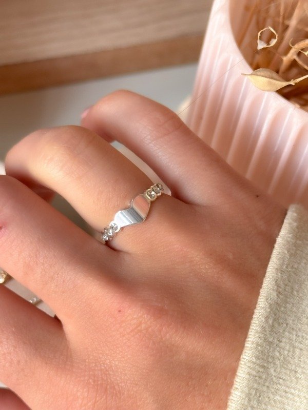 Producto - Anillo Kaila Plateado