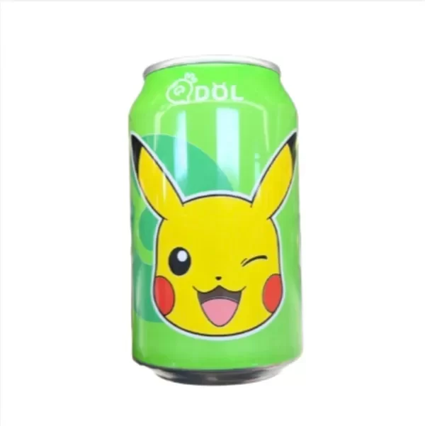 Producto - Gaseosa QDOL Edicion Pokemon Pikachu Sabor Lima 330ml
