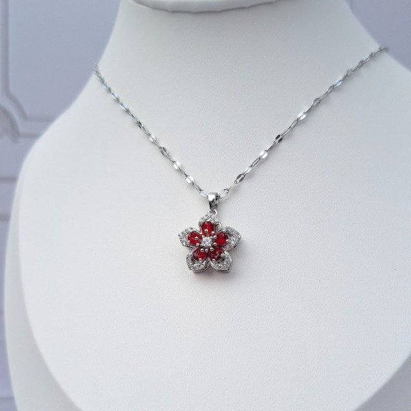 Producto - Flawer Red Silver (giratorio)