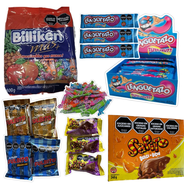 Producto - Combo golosinas "Sapito"