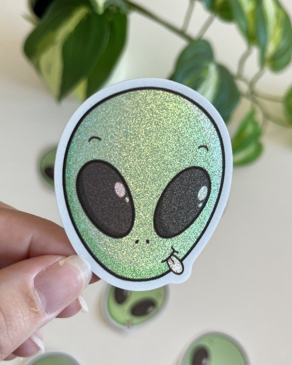 Producto - Sticker Arena UV - Extraterrestre