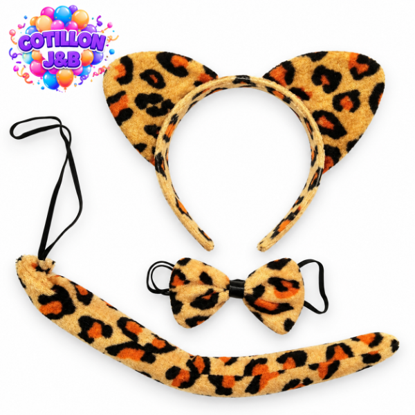 Producto - set x3 leopardo