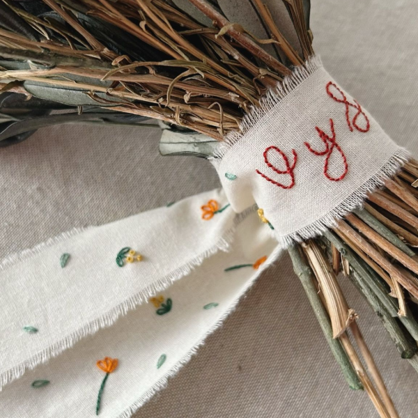 Producto - Lazo para ramo de bodas