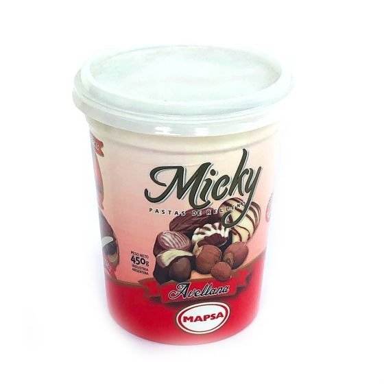 Producto - Pasta Micky avellana 450 grs
