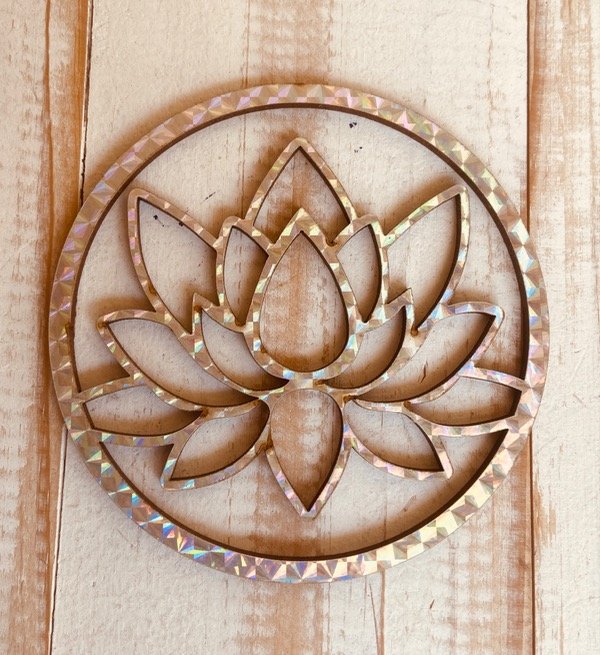 Producto - Flor de loto shimmer 10 cm