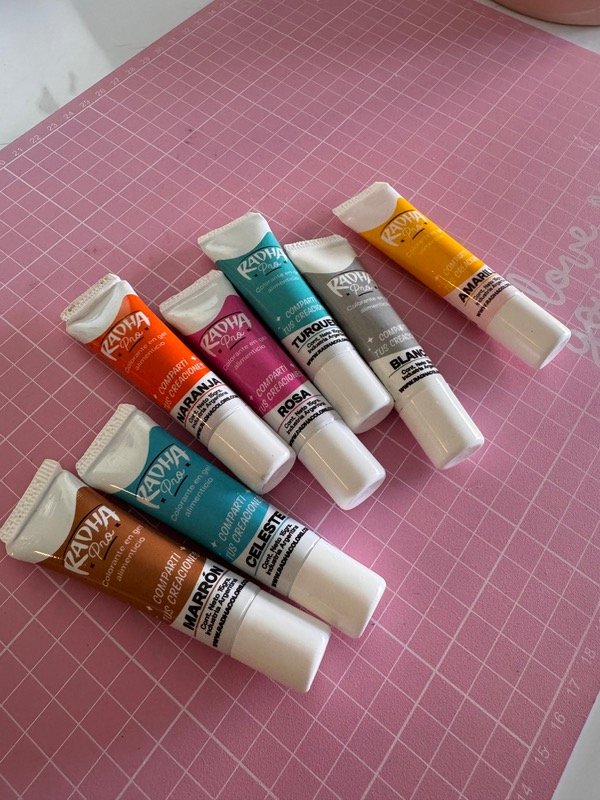 Producto - Colorantes en gel x7 surtidos