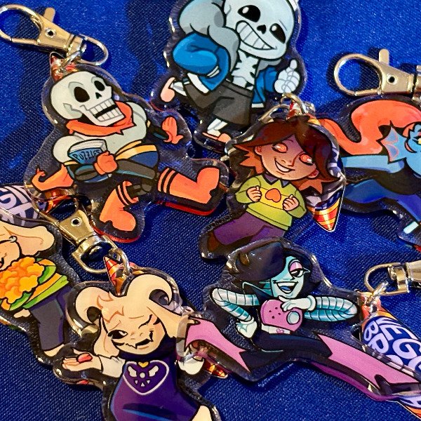 Producto - Llaveros Undertale - 0
