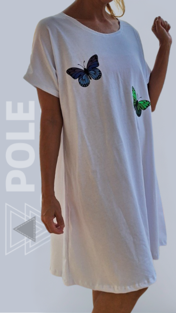 Producto - VESTIDO CORTO BUTTERFLY WHITE 1