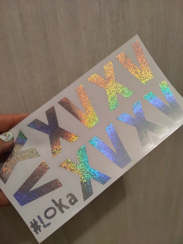 Producto - Vinilo de Corte 10x20cm XV Romano HeP