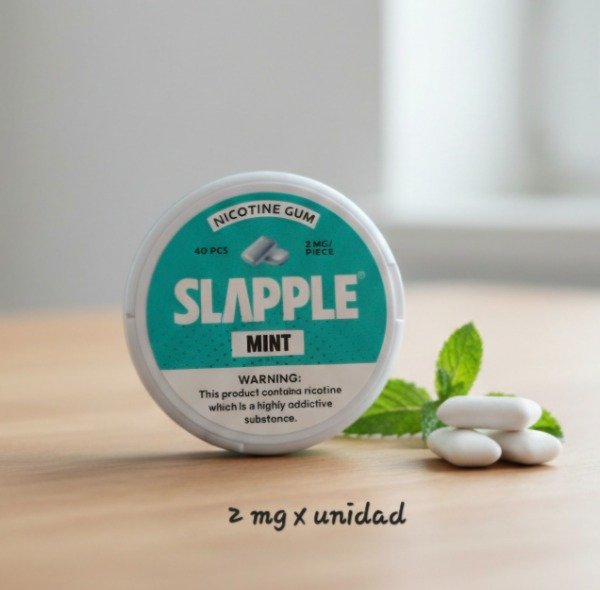 Producto - SLAPPLE NICOTINE GUM ( Chicles)