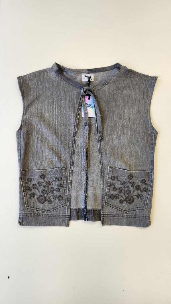 Producto - Chaleco denim gris