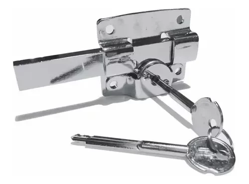 Producto - Cerrojo de Aplicar Alta Seguridad Llave Cruz 70mm - Art. 2006