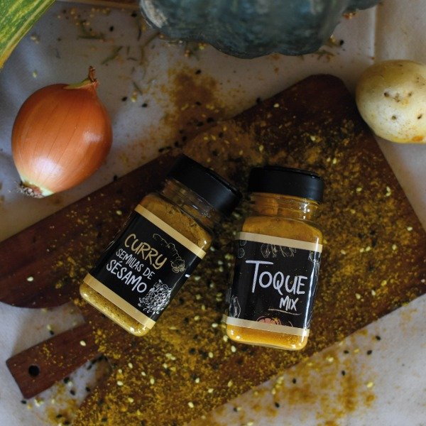 Producto - TOQUE MIX Curry y Semillas de Sesamo