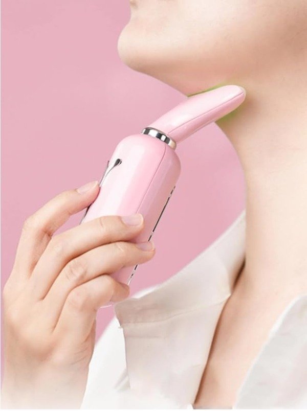 Producto - Masajeador Facial y de Cuello LED 3 Colores Recargable USB - 2