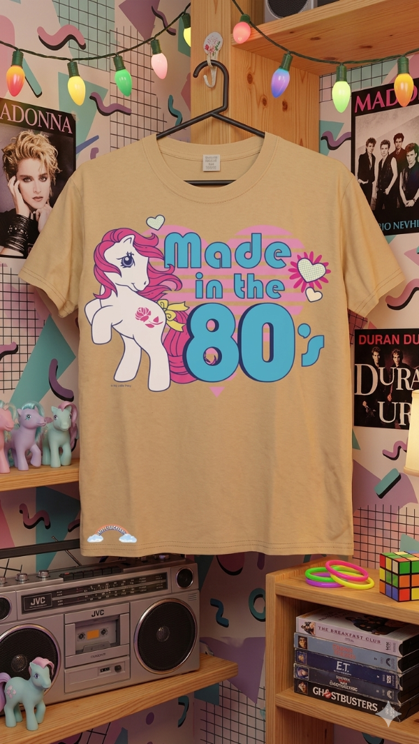 Producto - Remera Algodon Pony 80s Beige