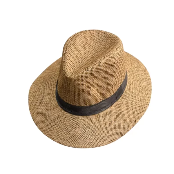 SOMBRERO TIPO PANAMA DE RAFIA