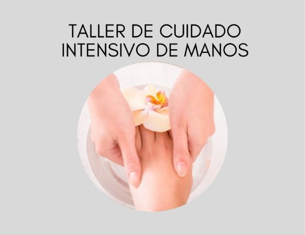 Producto - TALLER DE CUIDADO  INTENSIVO DE MANOS