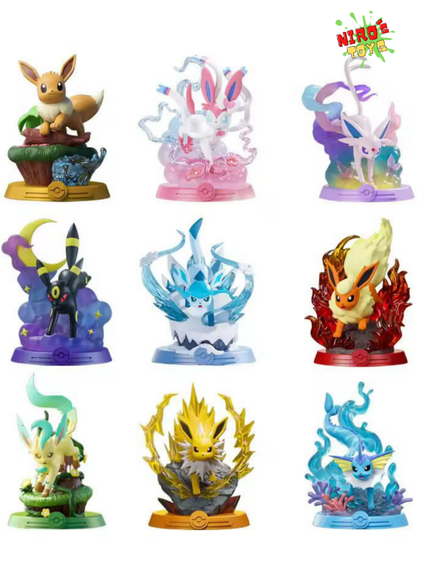 Producto - Pokemon set xp (10-12cm) - Figura Pokemon - Nirostoys