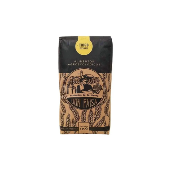 Producto - Harina De Trigo INTEGRAL Agroecológica Don Paisa 1Kg - 0