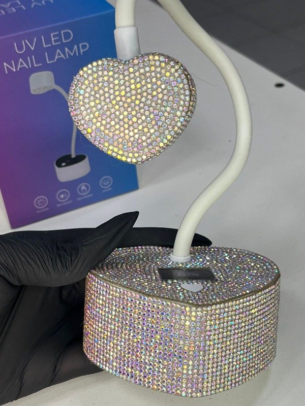 Producto - CABINA FLOR JH-319 Corazón STRASS Inalámbrica 30w - 10 leds - 2