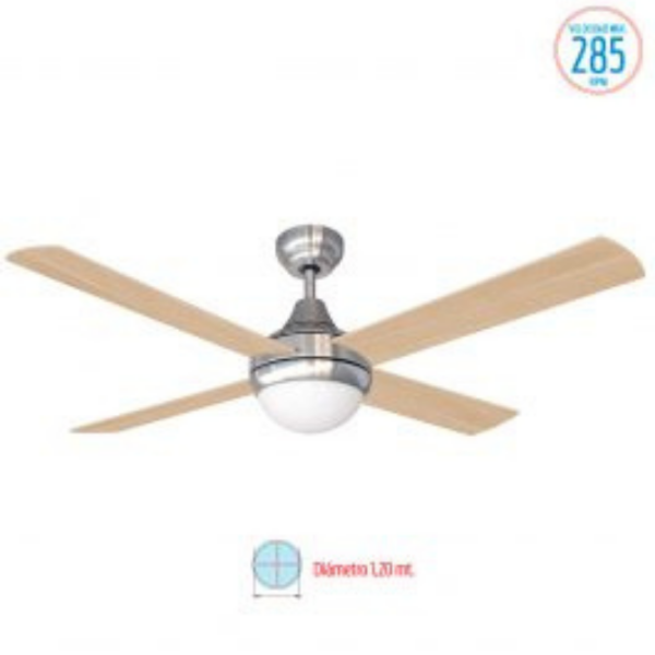 Producto - VENTILADOR DE TECHO CON LUZ VTHM314 LILIANA