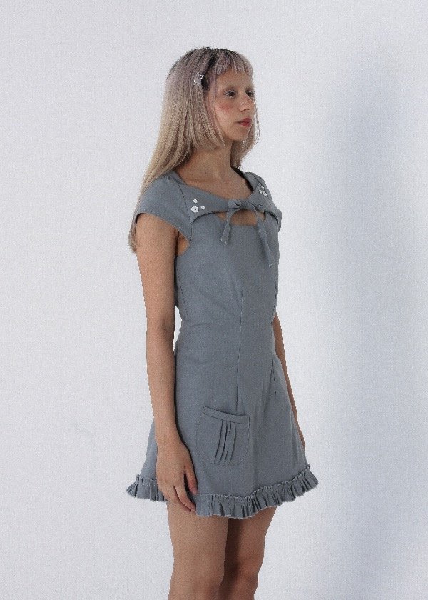 Producto - Vestido YUME gris/negro