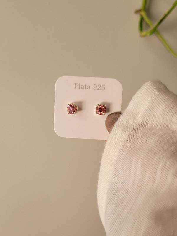 Producto - Aros cubic rosas