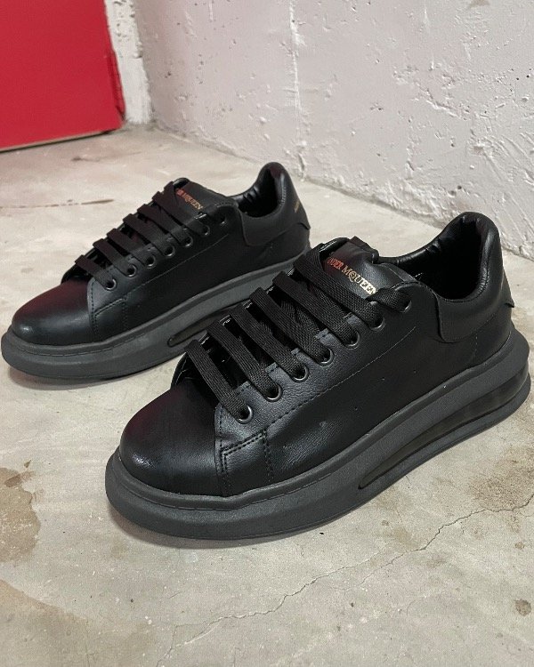 Producto - Zapatillas Alexander Mcqueen Plataforma Negra - 0
