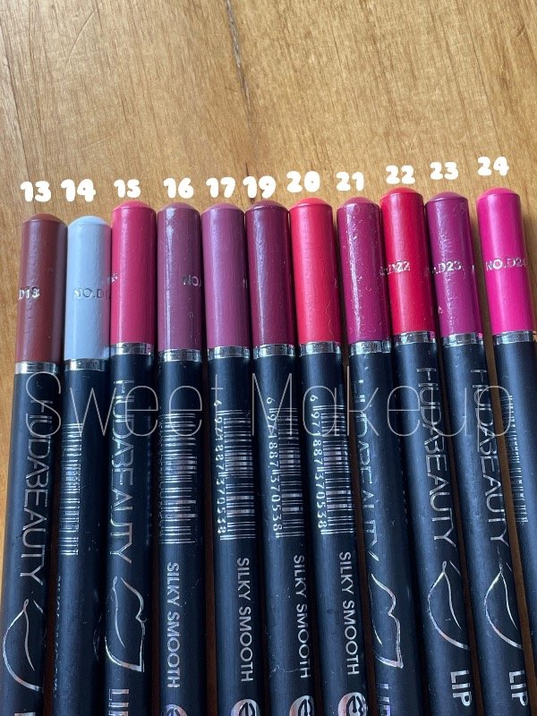 Producto - Delineador de labios HudaBeauty (x 3 unidades)
