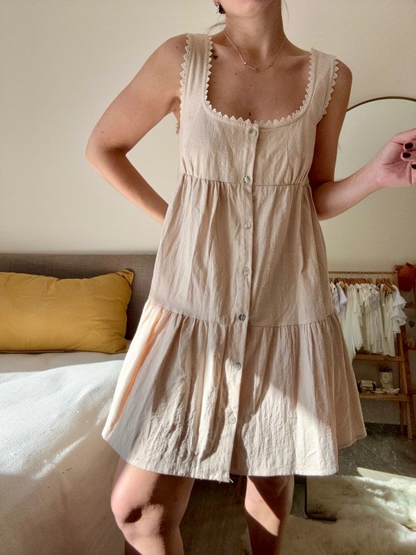 Producto - Vestido romantic cotton