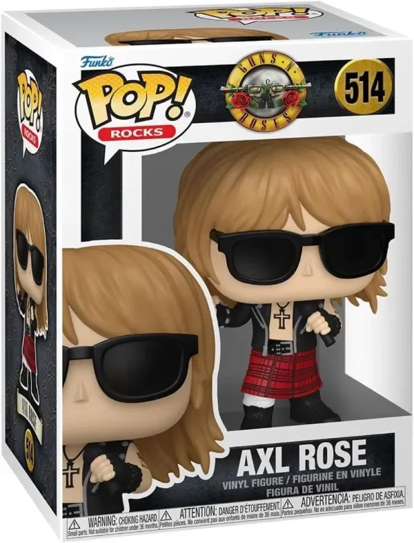 Producto - Funko Pop Rocks - Guns N Roses Axl Rose #514 - 0