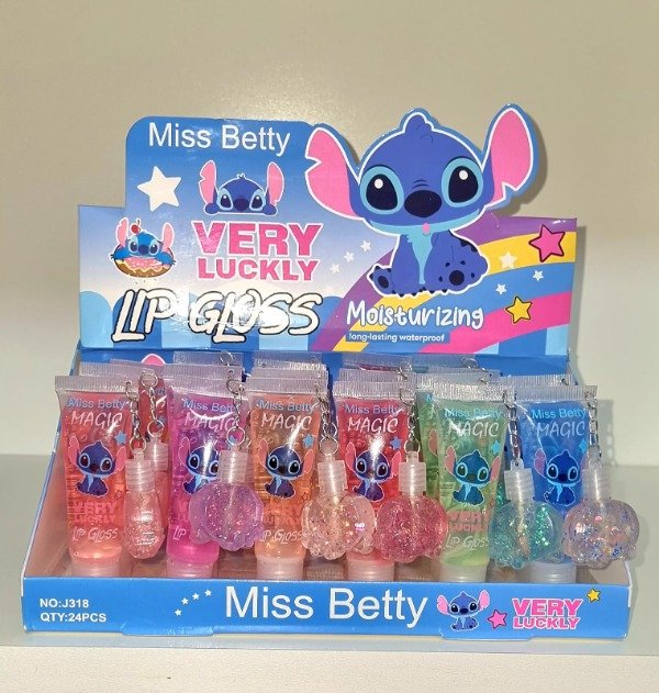 Producto - Lip gloss Stich con llaverito gloss