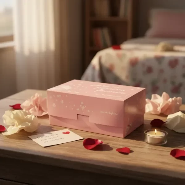 Producto - CAJA ROSA  "MI PERSONA FAVORITA" 20x12x9