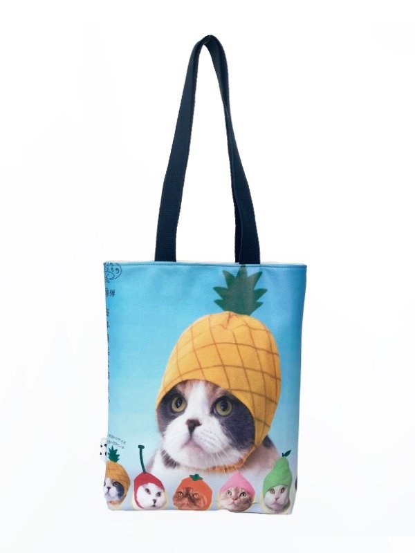 Producto - TOTE KAWAII CATS CELESTE