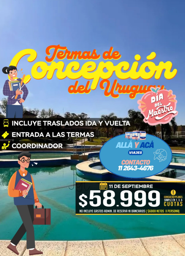 Producto - Termas de Concepción del Uruguay Septiembre