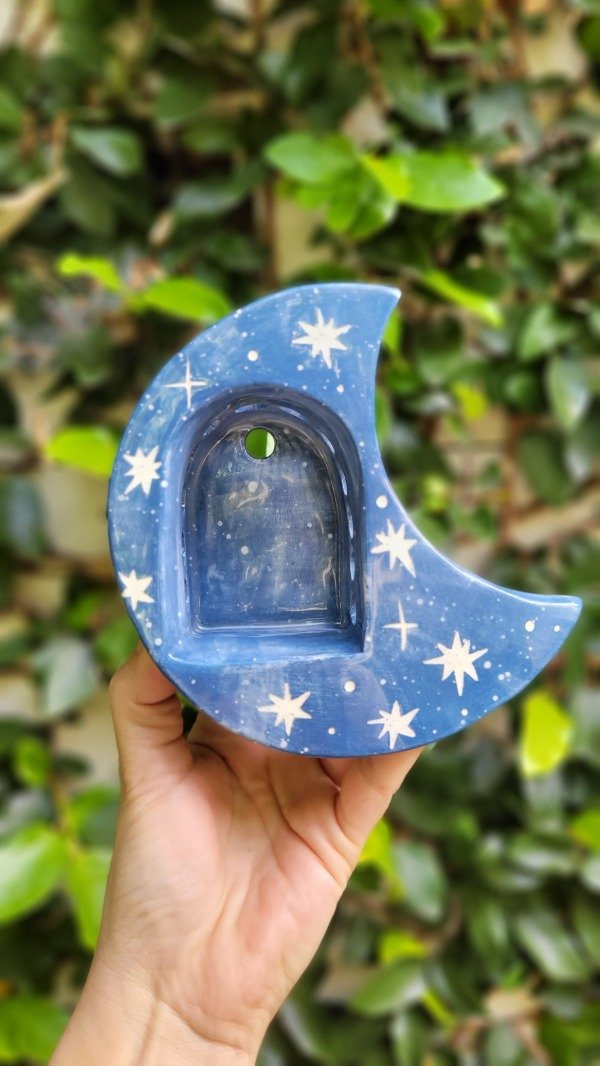 Producto - Luminaria linea Sitara. LUNA azul