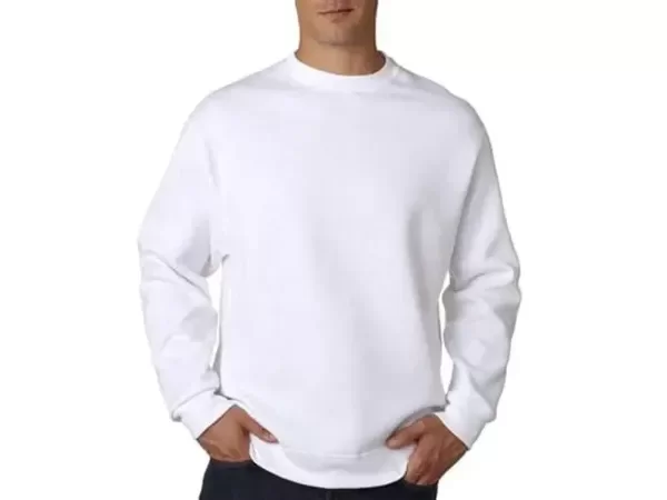 Producto - buzo cuello redondo blanco