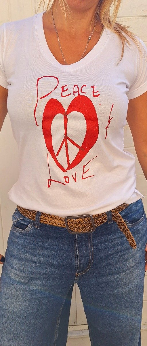 Producto - Remera PEACE LOVE