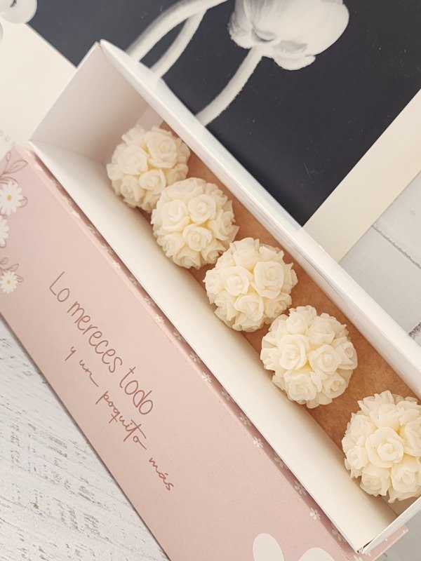 Producto - Pack Bombones aromáticos Ramillete navideño