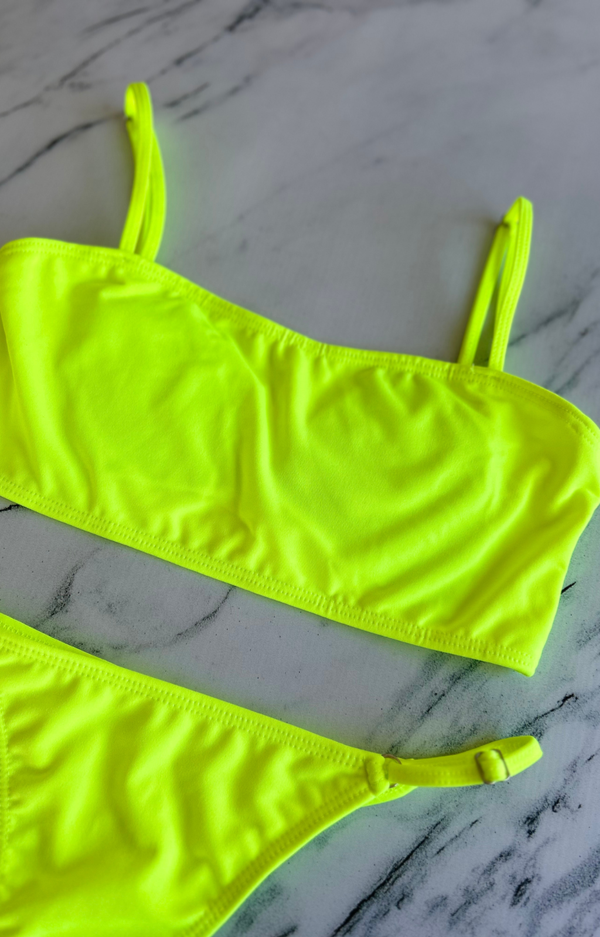 Producto - Bikini 3090 amarilla flúor