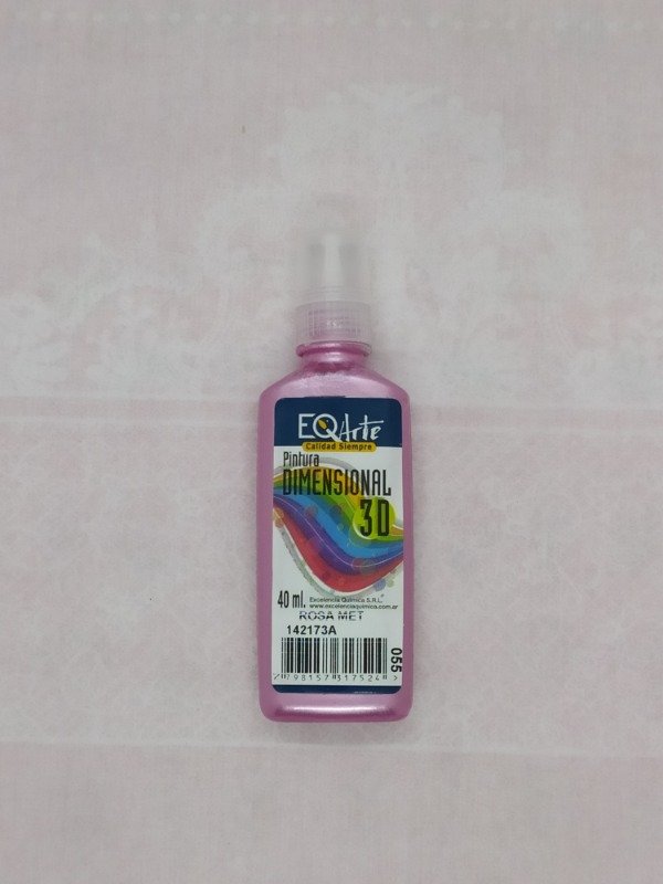 Producto - PINTURA DIMENSIONAL 3D ROSA METALIZADO