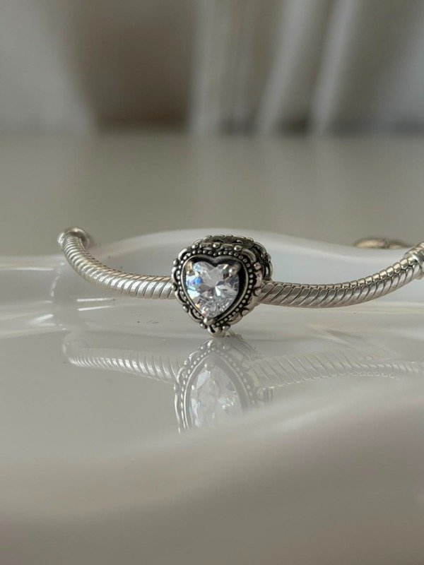 Producto - Charm corazón cristal - 0
