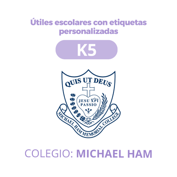 Producto - Caja Escolar - Colegio Michael Ham - K5