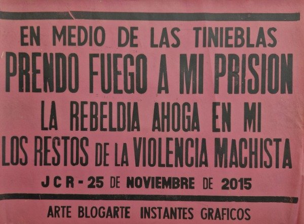Producto - Romero, Juan Carlos - Afiche feminista (2015)